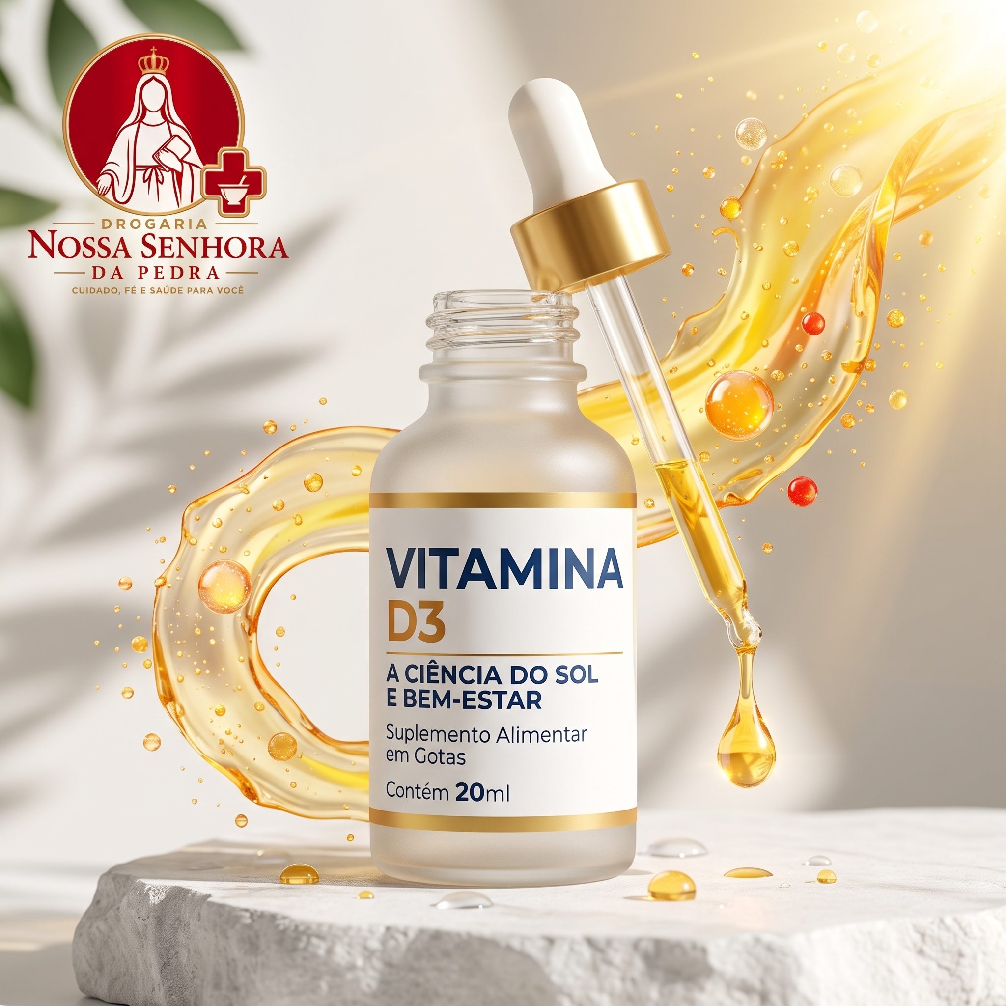 Imagem ilustrativa de suplemento de vitamina D3